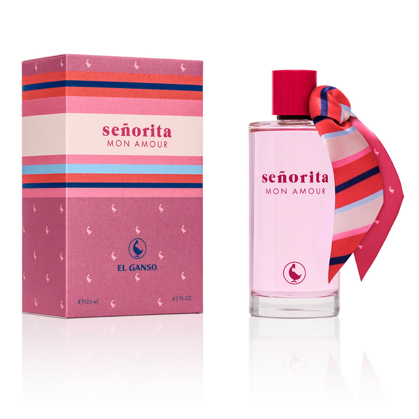 EL GANSO Señorita Mon Amour Eau de Toilette 125ml - Perfume Mujer Floral Afrutado Dulce