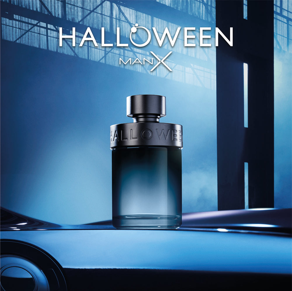 HALLOWEEN Man X Eau de Toilette - Perfume Hombre Whisky Café Cuero