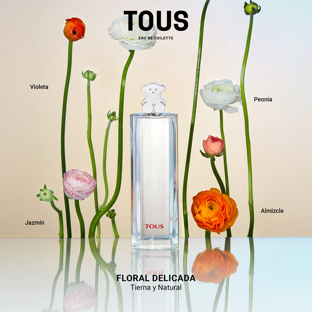 TOUS Eau de Toilette - Fragancia Fresca Mujer | Perfume Español