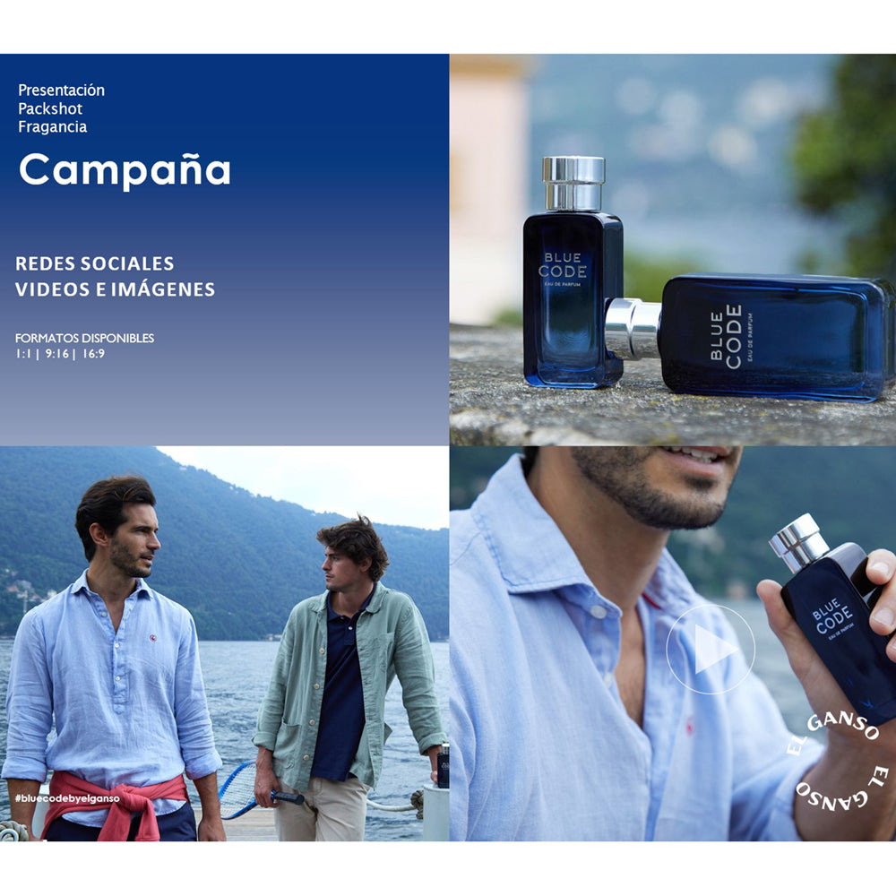EL GANSO Blue Code Eau de Parfum - Perfume de Hombre