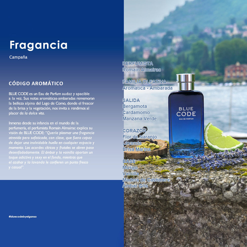 EL GANSO Blue Code Eau de Parfum - Perfume de Hombre